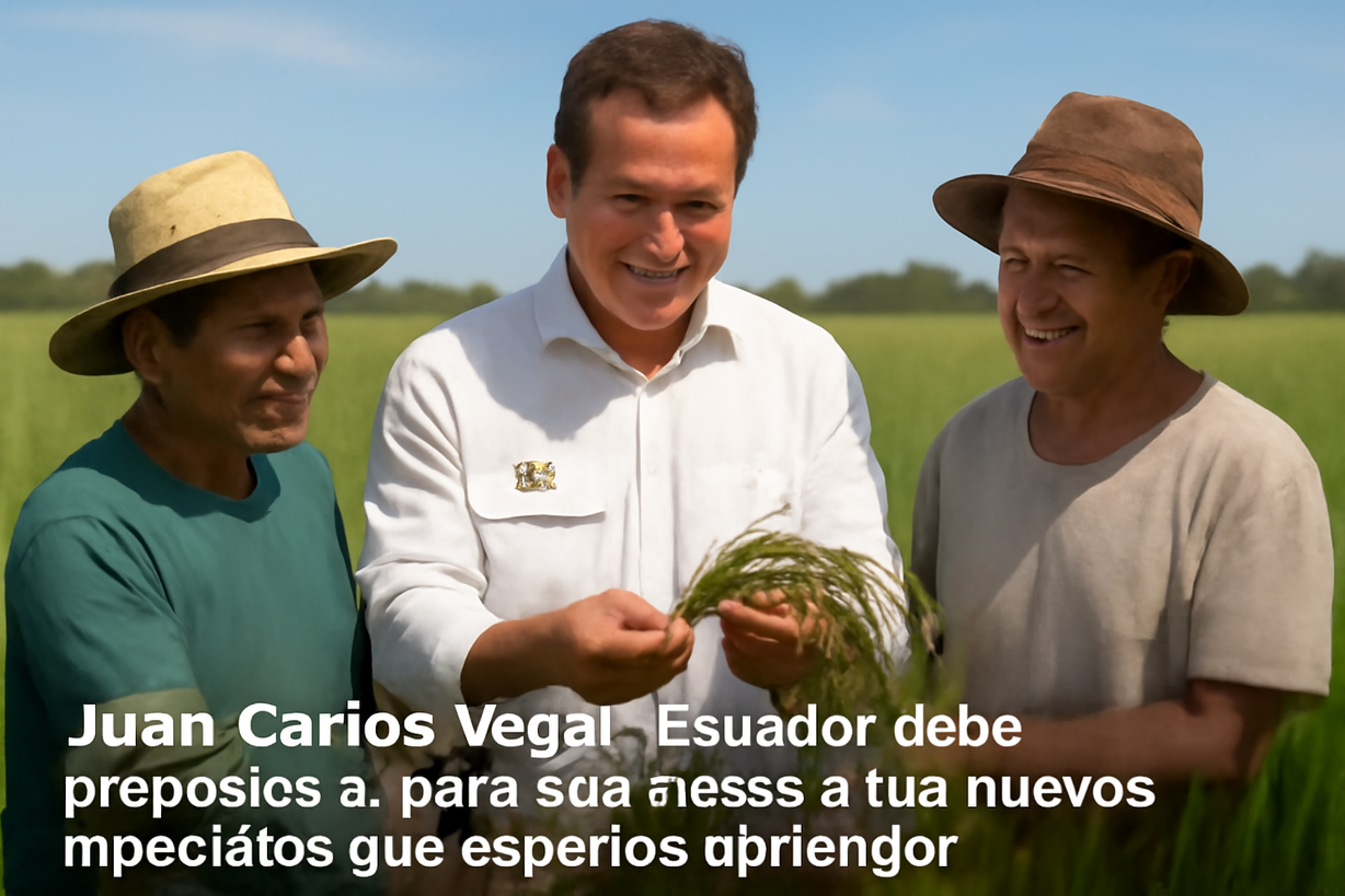 Gobierno de Ecuador comprará 20,000 toneladas de arroz a productores en mayo