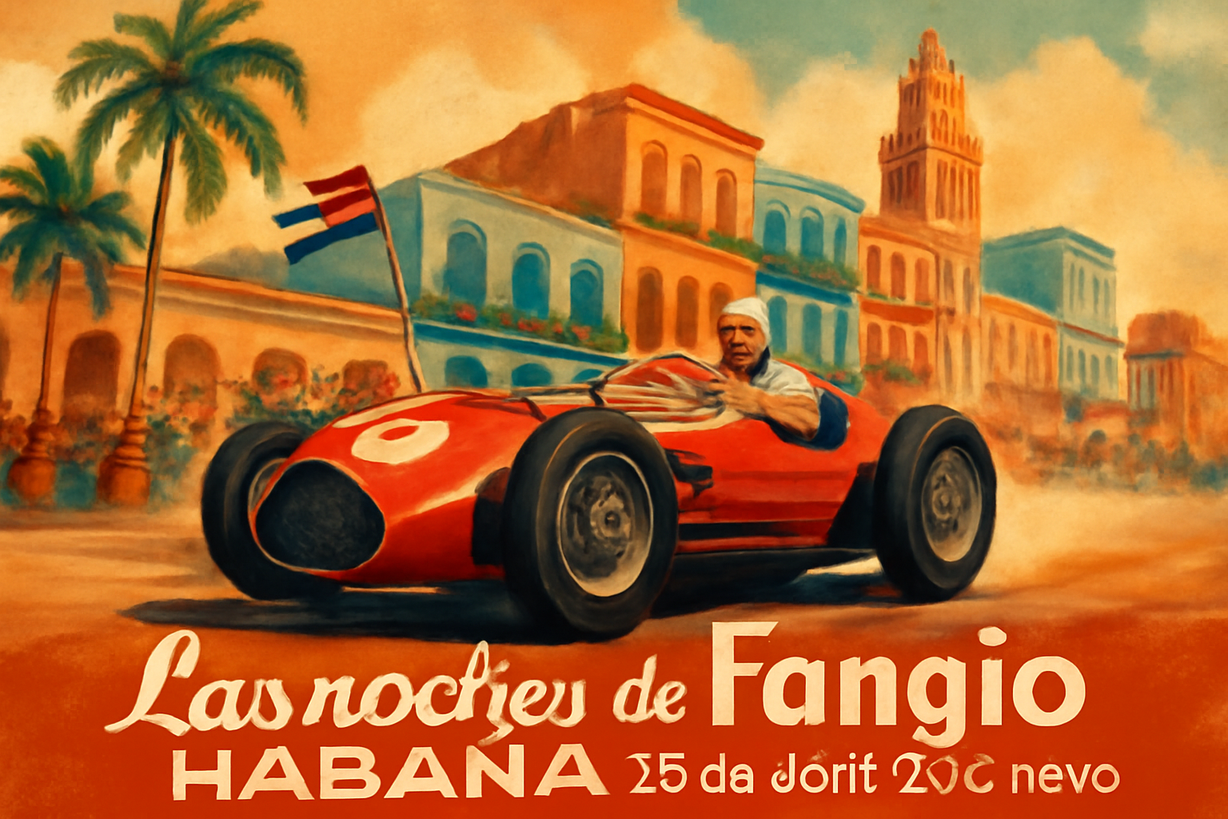 Noches de Fangio: Celebrando la Leyenda del Automovilismo en La Habana