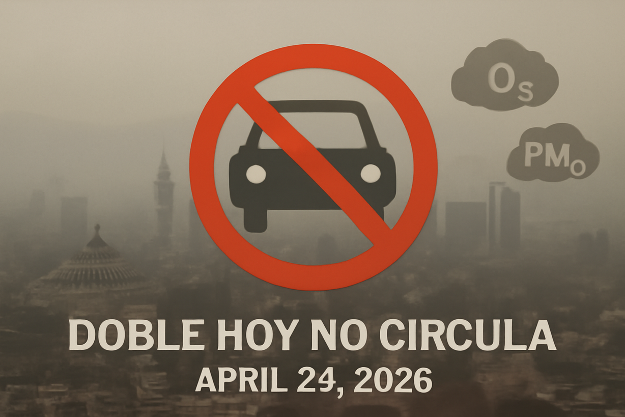 Alerta de Contaminación en CDMX: Posible Activación del Doble Hoy No Circula