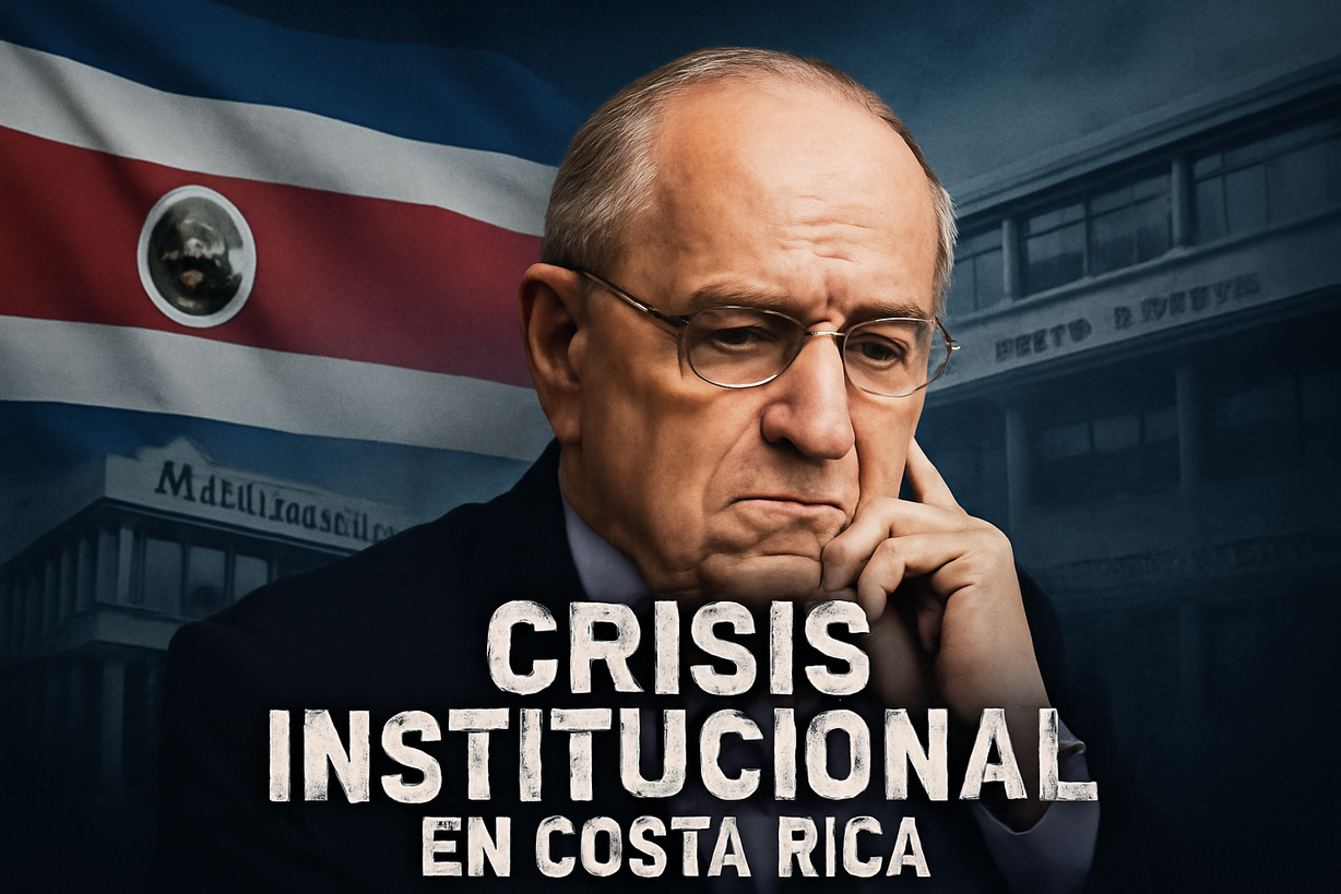 Costa Rica al borde de la crisis institucional: advertencia de Rodrigo Arias