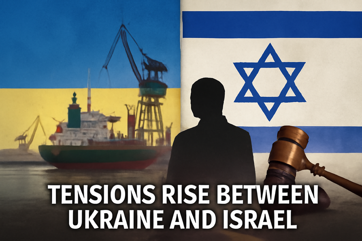 Crisis Diplomática: Ucrania Acusa a Israel de Facilitar el Comercio de Grano Robado por Rusia