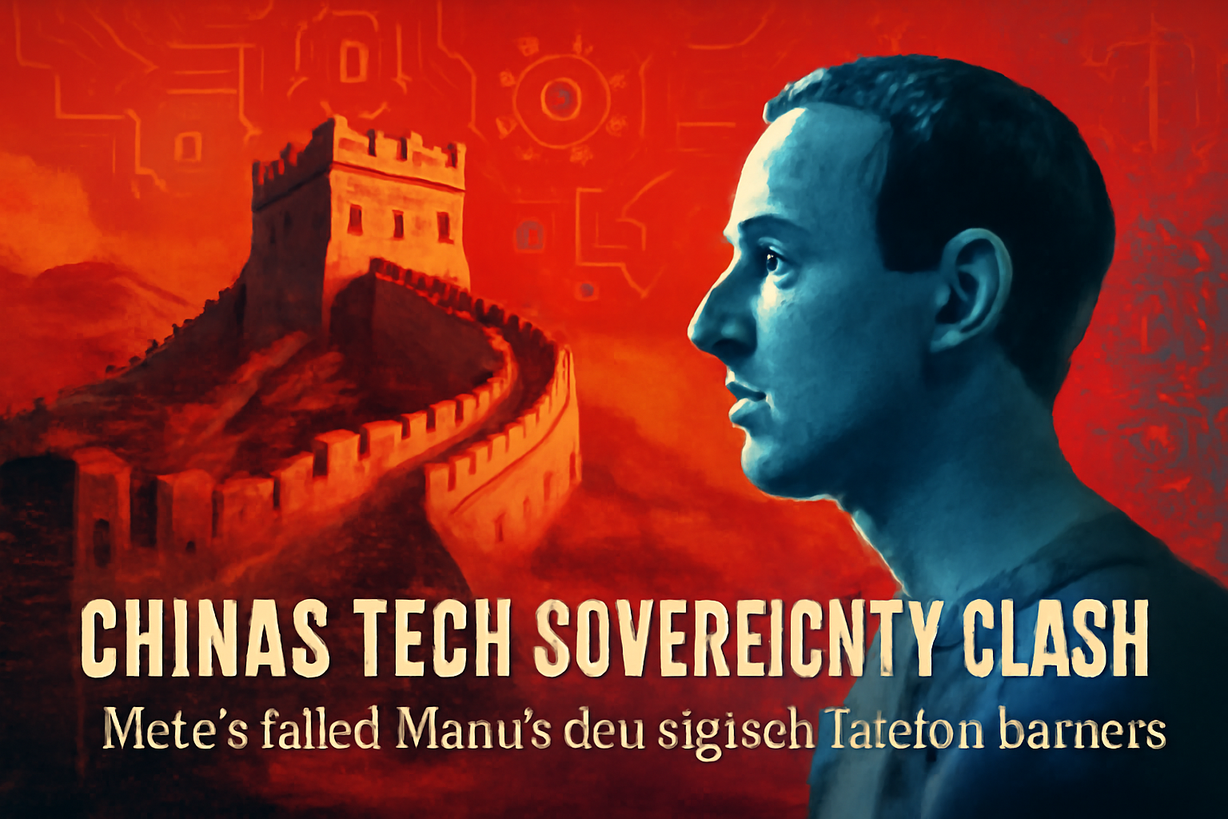 China bloquea la compra de Manus por Meta: un golpe a la influencia extranjera