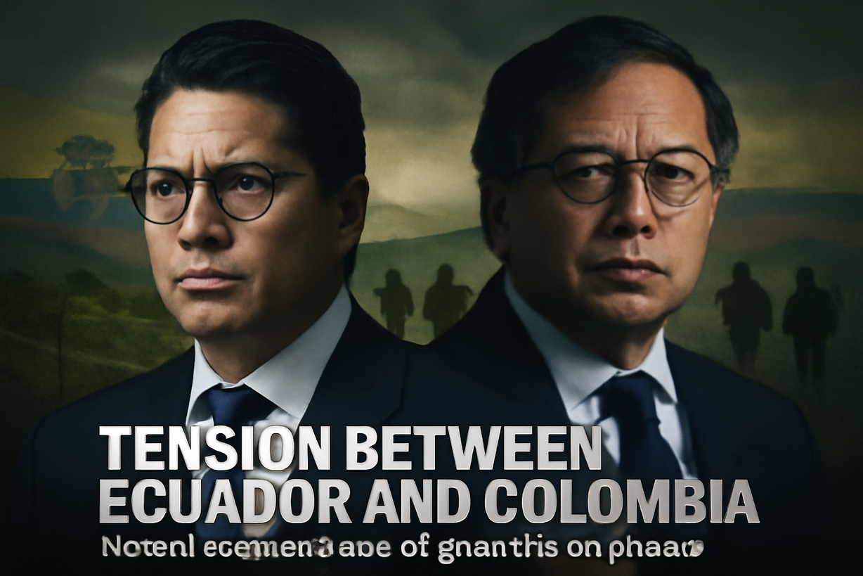 Noboa acusa a Petro de permitir incursiones guerrilleras en Ecuador