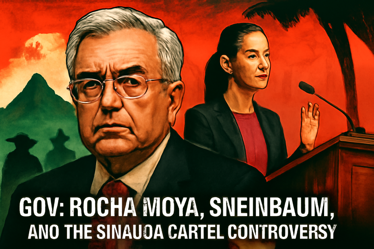 Acusaciones de Pacto entre Rocha Moya y el Cártel de Sinaloa: Respaldo de Sheinbaum
