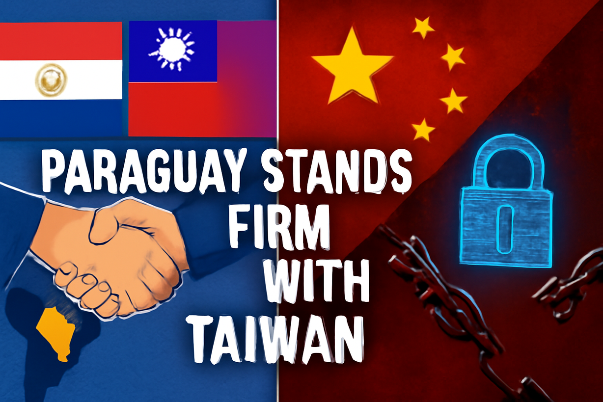 Paraguay reafirma lazos con Taiwán ante la presión china