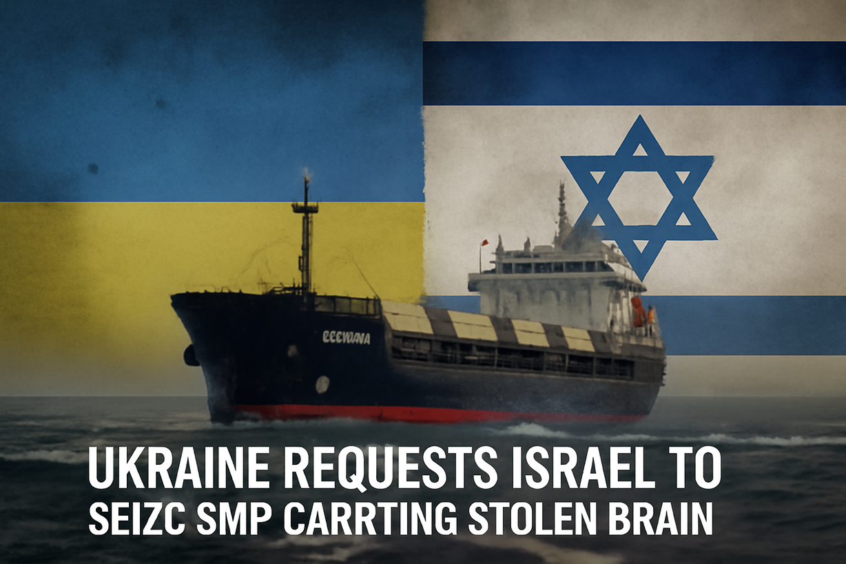 Ucrania pide a Israel detener carguero con grano robado por Rusia