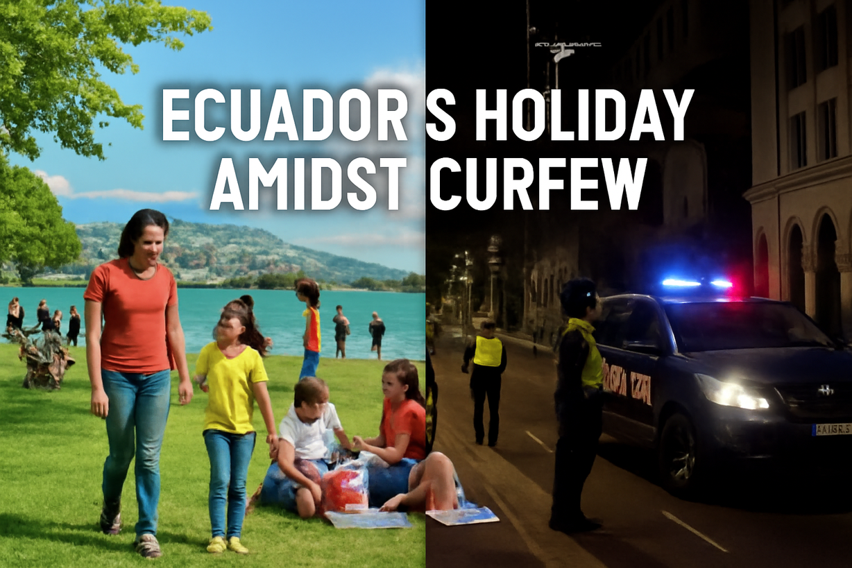 Ecuador: Feriado ampliado y toque de queda ante la creciente criminalidad