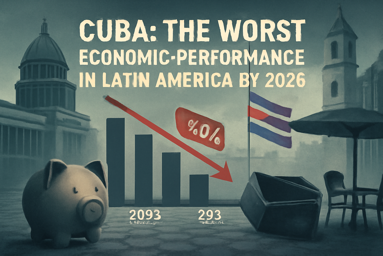Cuba: La peor crisis económica de América Latina en 2026