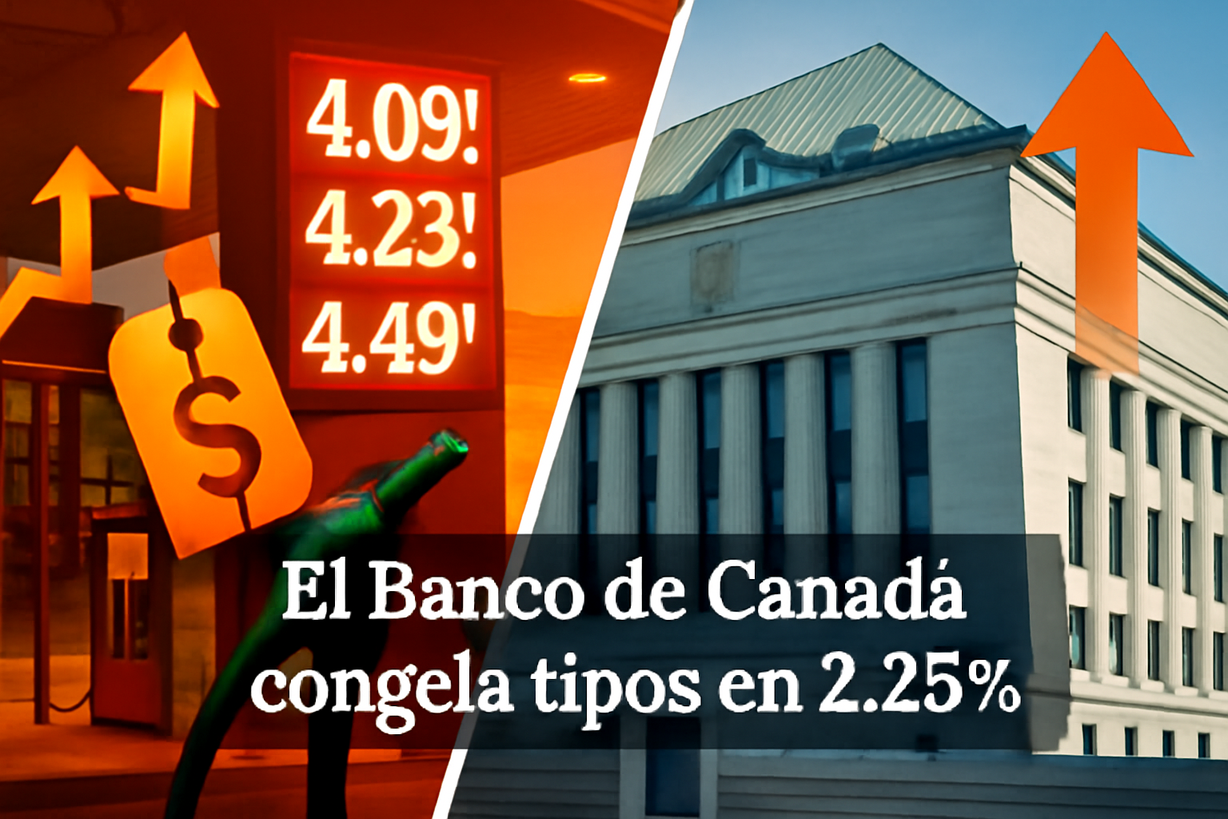 Banco de Canadá mantiene tasa de interés ante presiones inflacionarias por conflicto en Irán