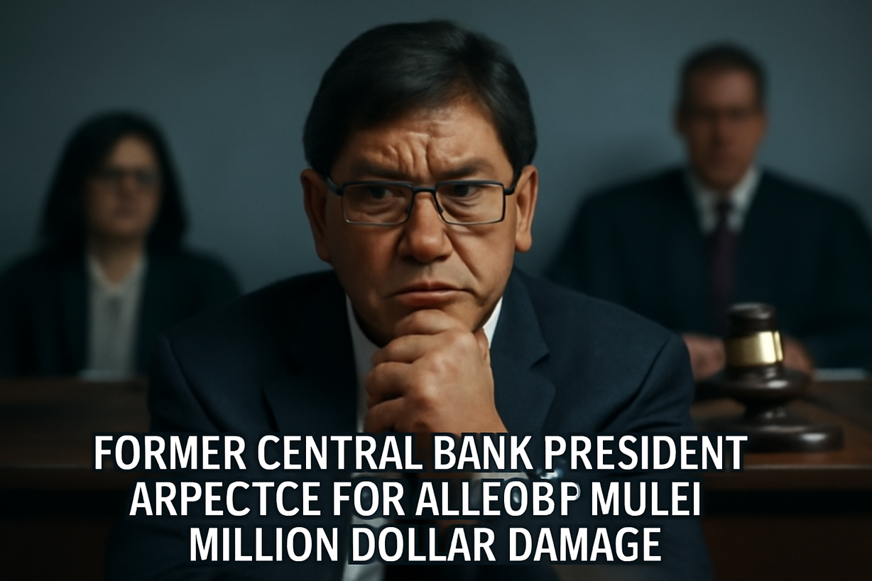 Ex presidente del Banco Central de Bolivia y ejecutivos arrestados por fraude millonario
