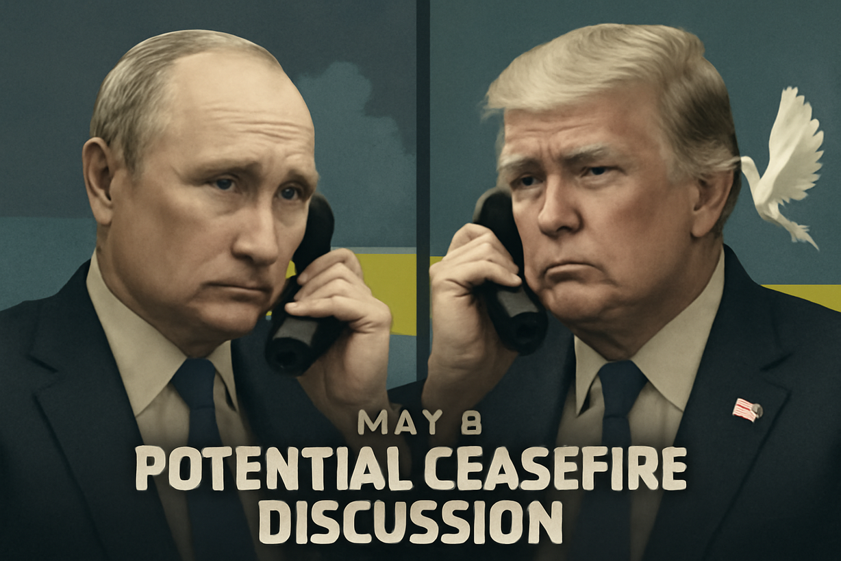 Putin y Trump: ¿Un alto el fuego en Ucrania para el Día de la Victoria?