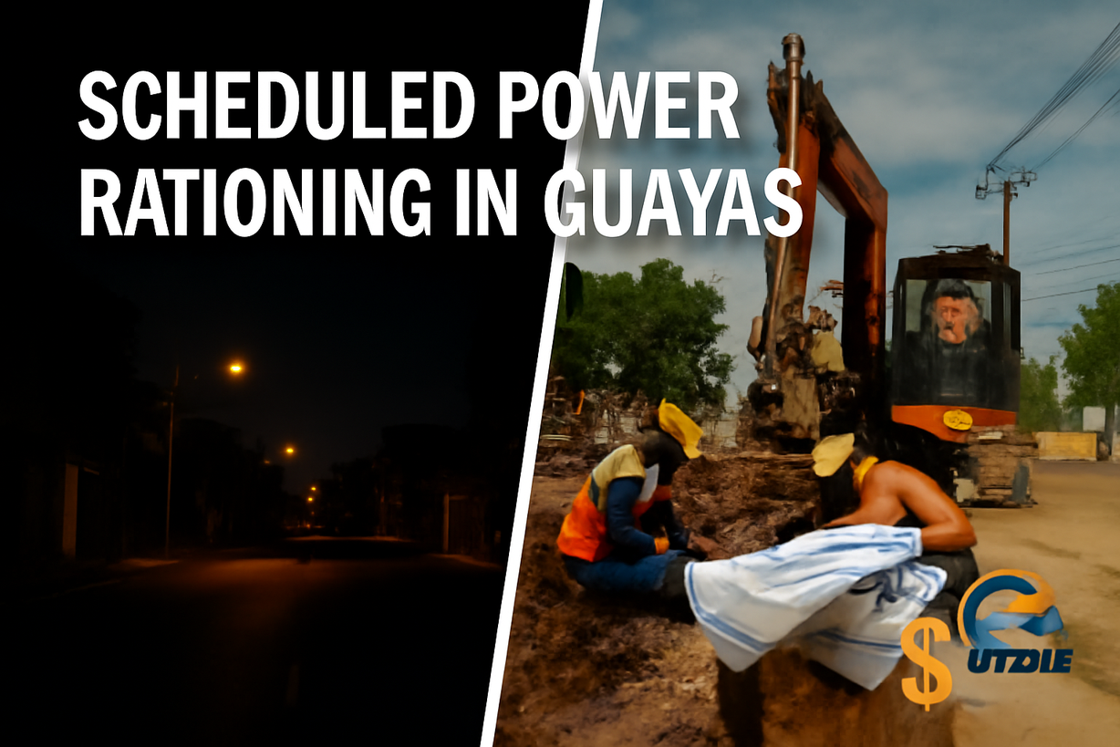 Racionamientos de energía en Guayas: CNEL enfrenta corrupción y pérdidas millonarias