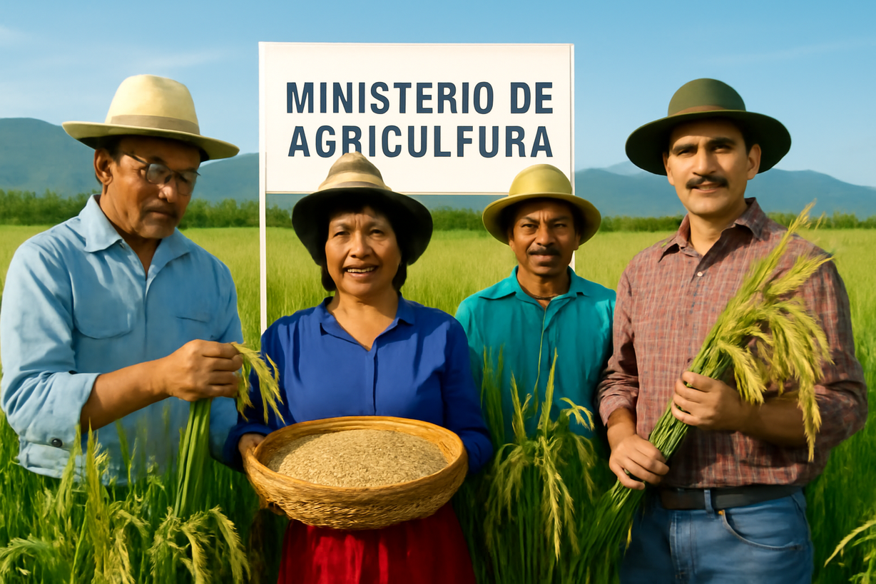 Ecuador adelanta compra de arroz para apoyar a pequeños productores