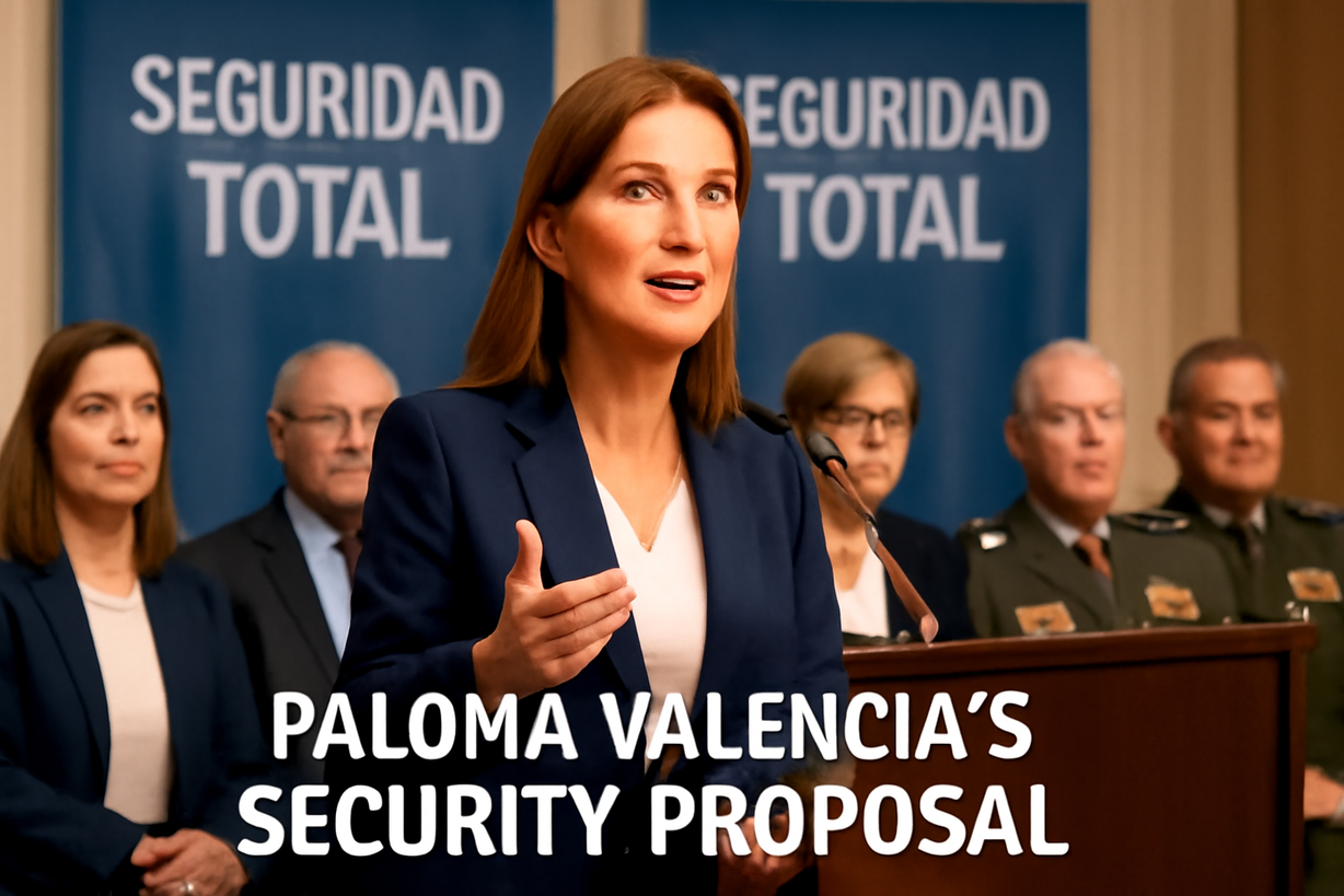 Paloma Valencia y su propuesta de 'Seguridad Total' para Colombia