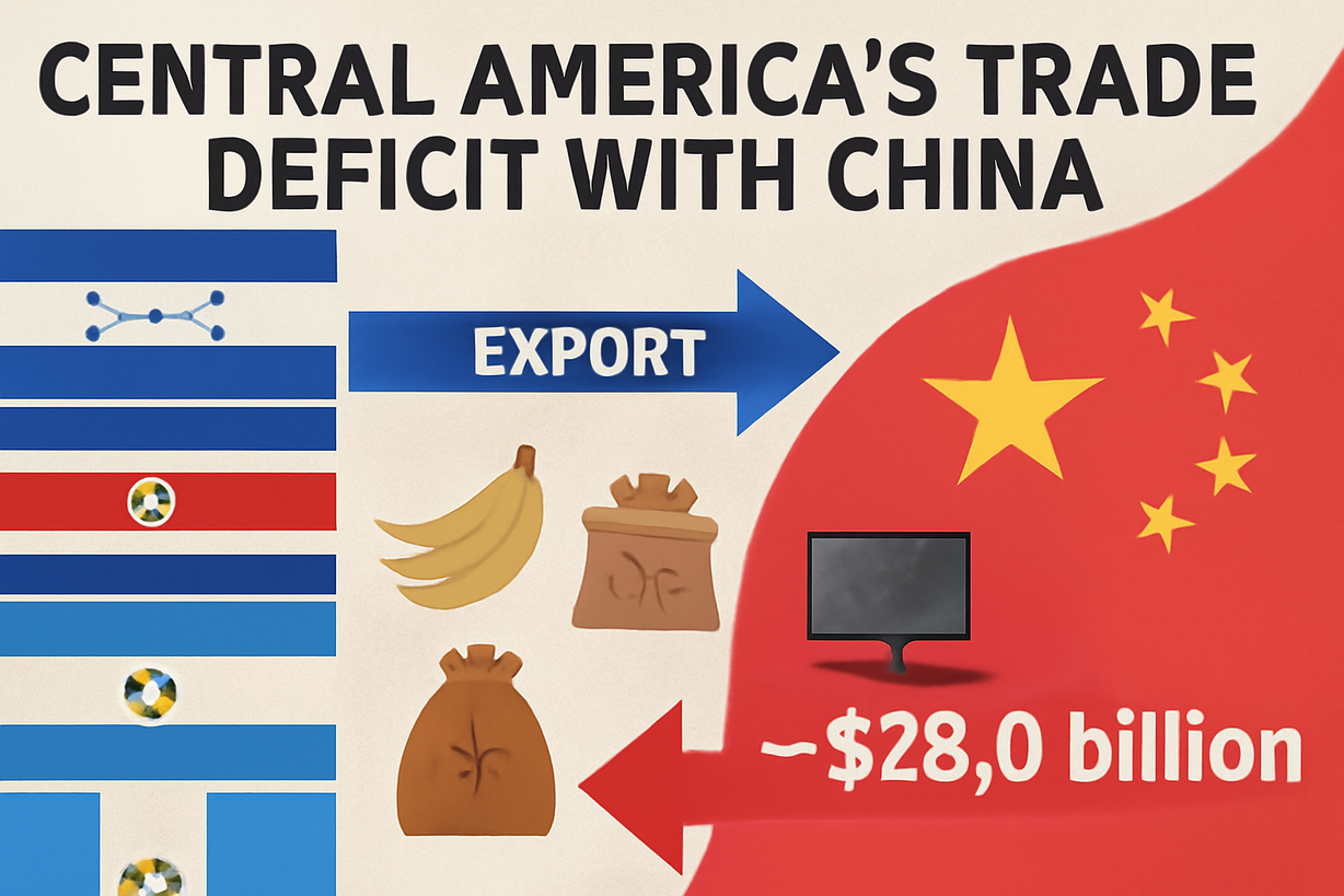 Déficit Comercial de Centroamérica con China: Un Estancamiento Inesperado