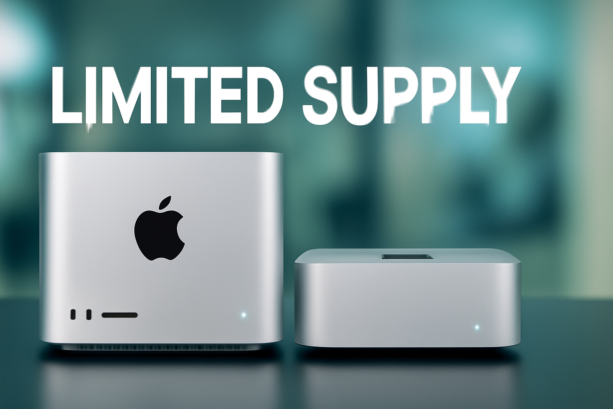 Demanda récord: Mac mini y Mac Studio agotados por su potencial en inteligencia artificial