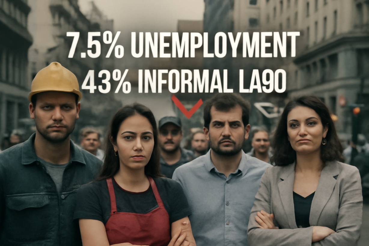 Precariedad Laboral en Argentina: Desempleo y Reformas en Tiempos de Crisis