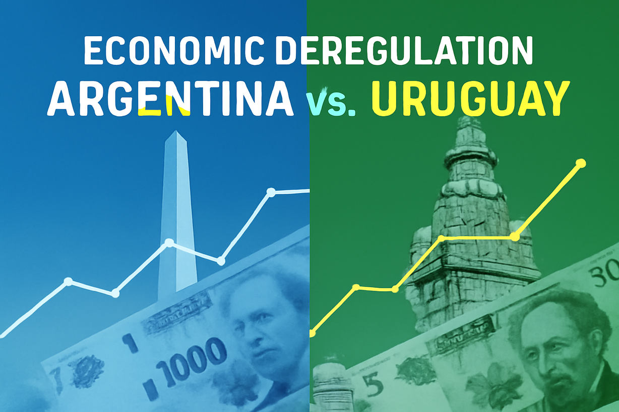 Desregulación Económica: Lecciones de Argentina y Uruguay