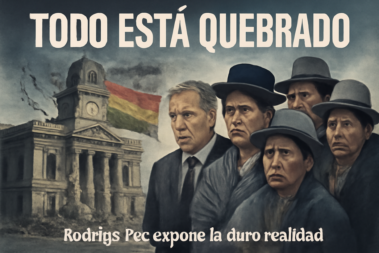 Rodrigo Paz advierte sobre la crisis estatal y la necesidad de un cambio en Bolivia