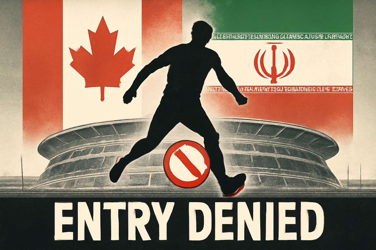 Canadá impide entrada de presidente de fútbol iraní por vínculos terroristas