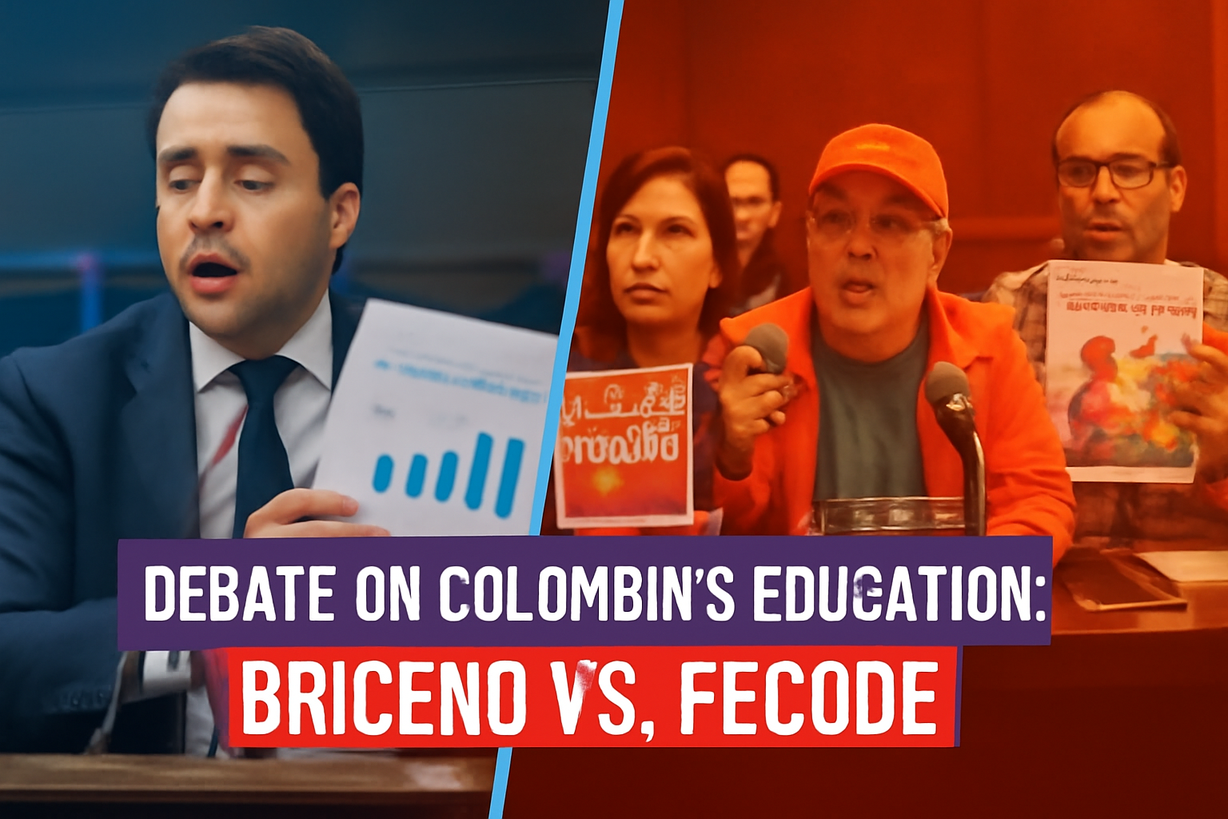 Debate Educativo: Briceño y Fecode en el Ojo de la Tormenta