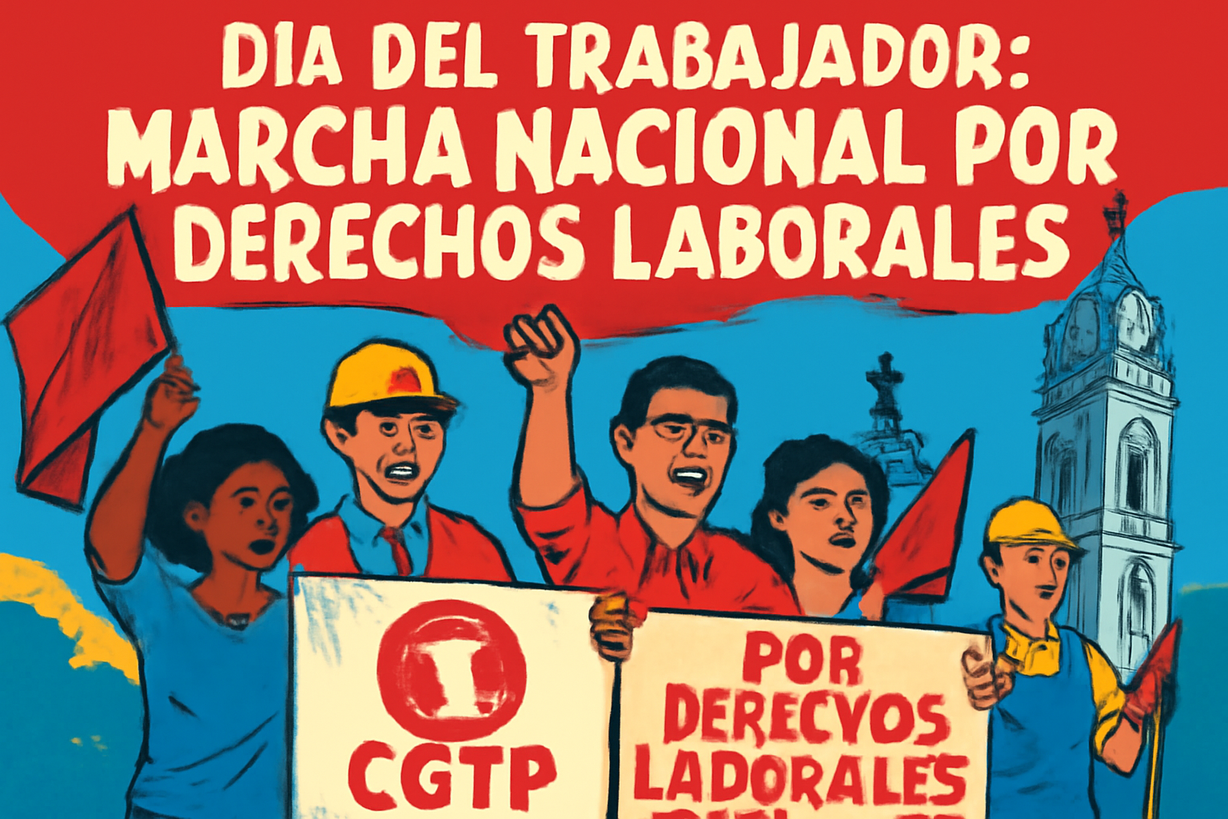 Marcha Nacional del 1 de Mayo: CGTP Exige Mejores Derechos Laborales