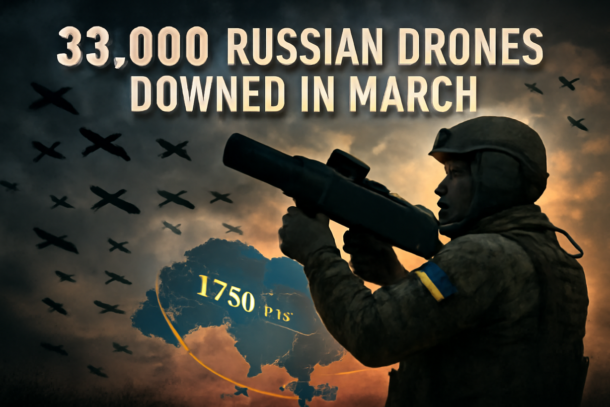 Ucrania derriba récord de drones rusos y refuerza su papel en la seguridad europea