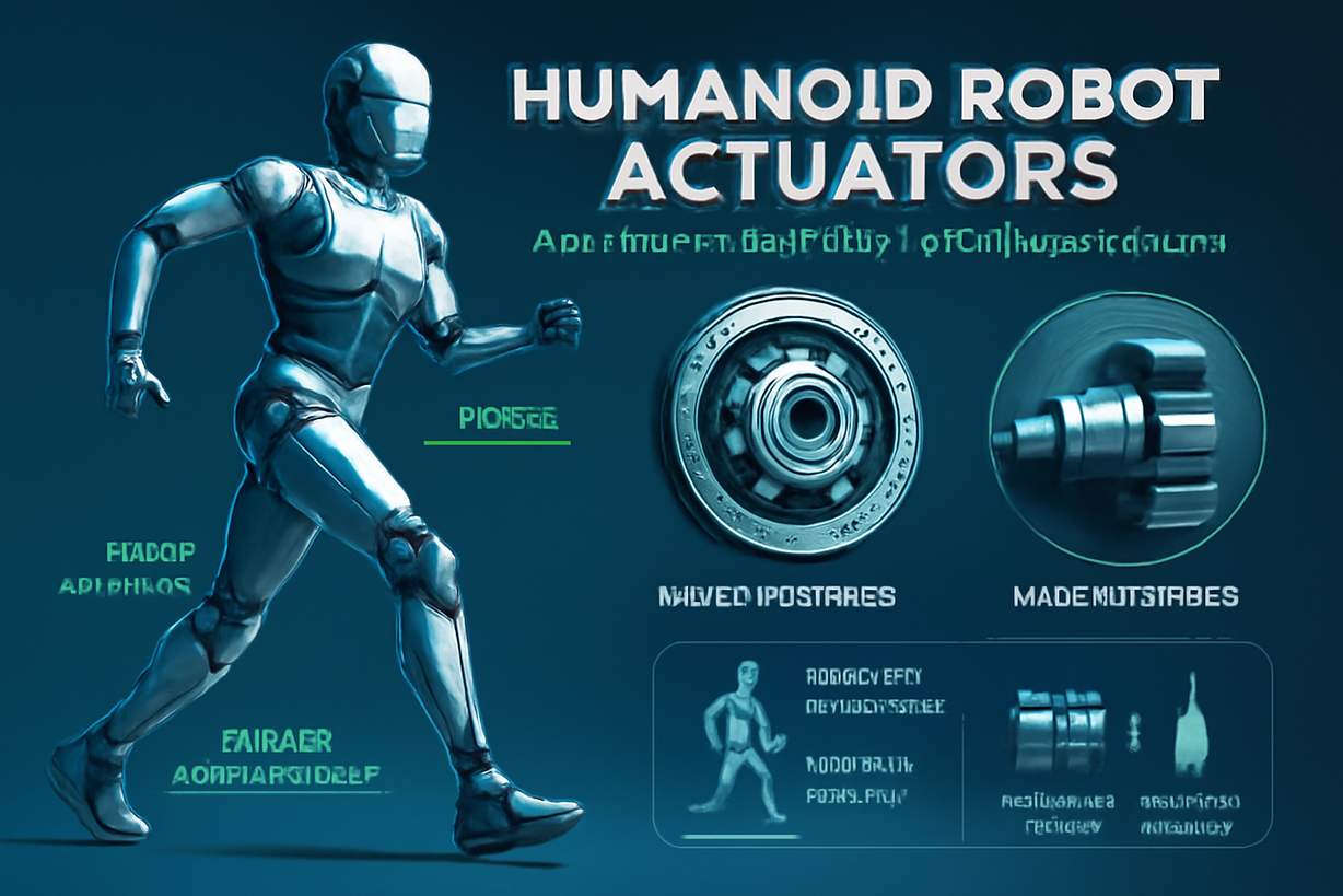 Desafíos y Futuro de los Actuadores en Robots Humanoides