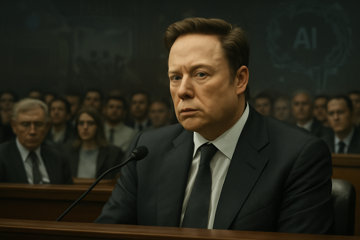 Elon Musk advierte sobre la IA en juicio federal en Oakland