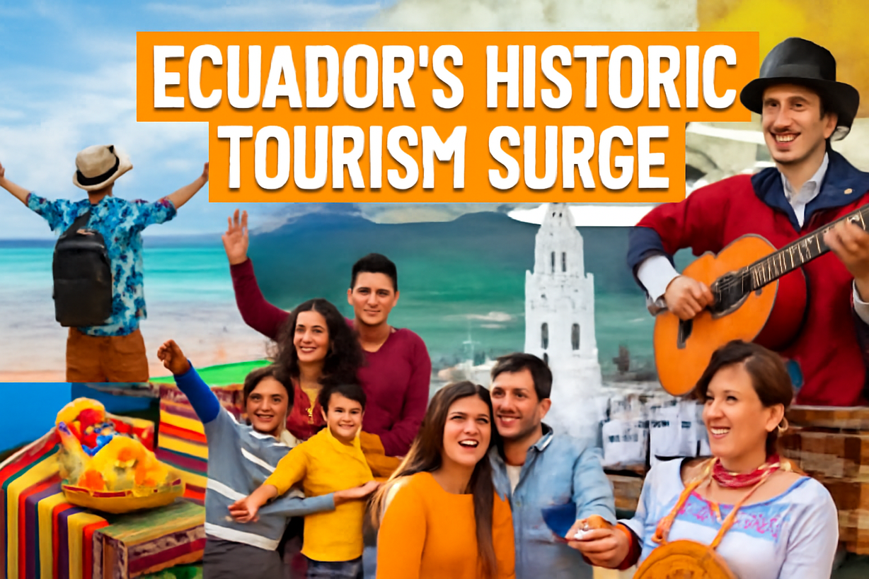 Récord de gasto turístico en Ecuador durante el Día del Trabajo