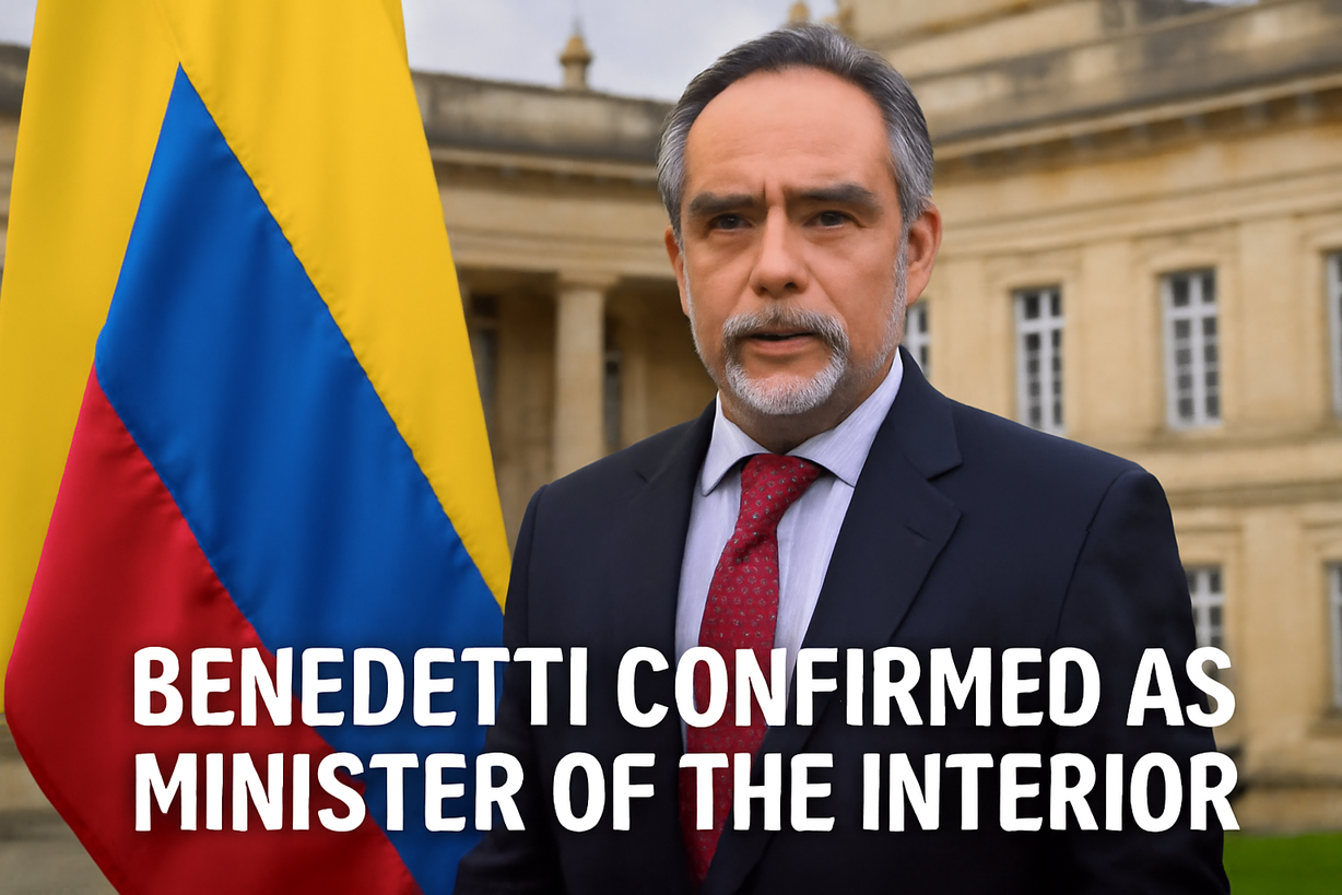 Benedetti confirmado como ministro del Interior tras desestimación de demanda