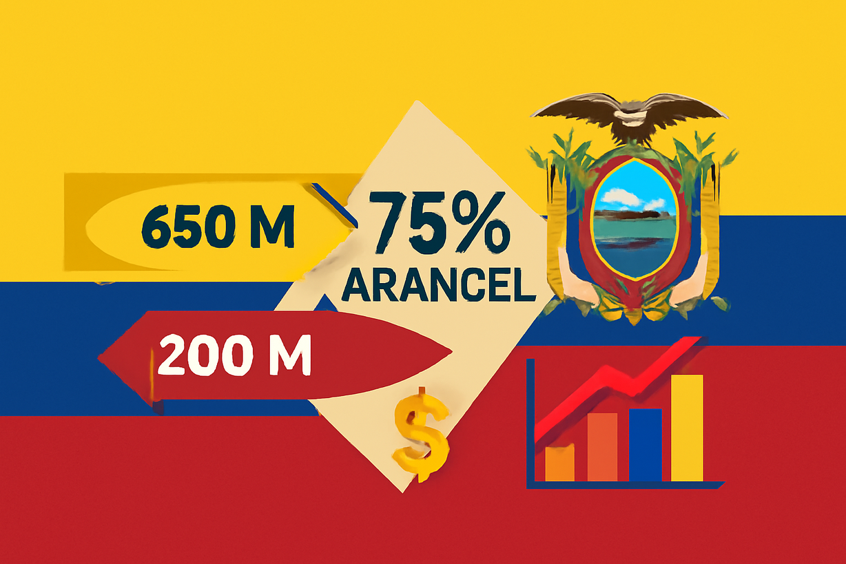 Ecuador Reduce Aranceles a Productos Colombianos para Impulsar el Comercio