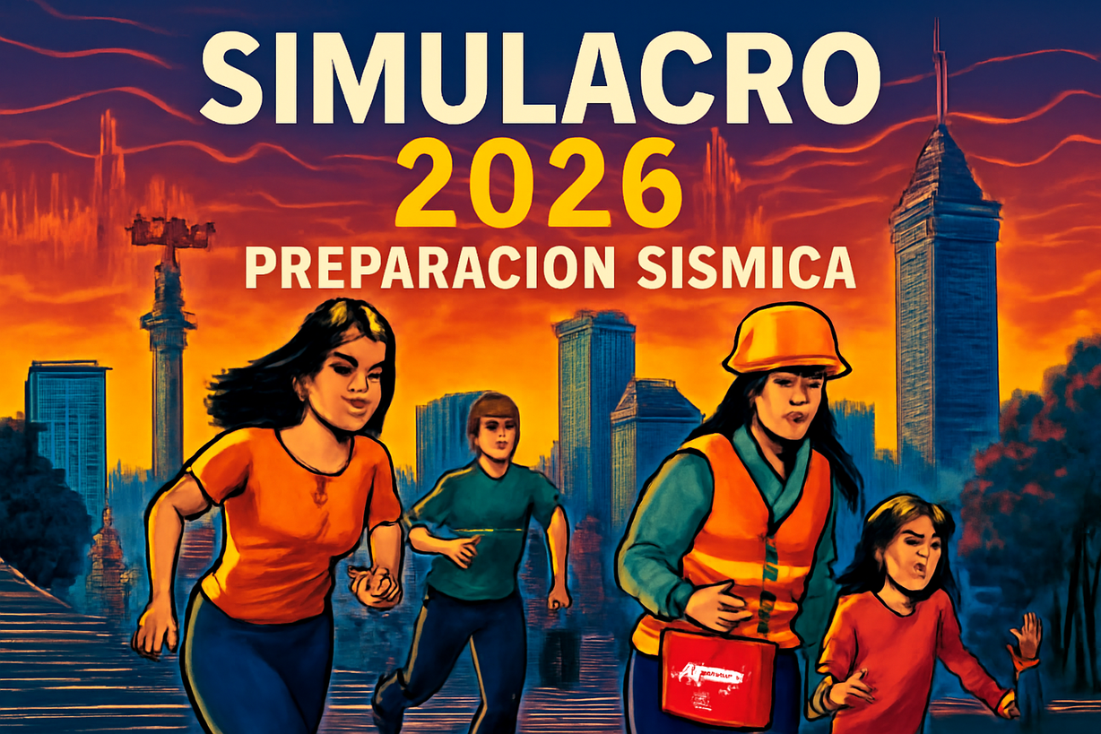 Simulacro Nacional en CDMX: Preparación ante un Sismo de 8.2 en 2026