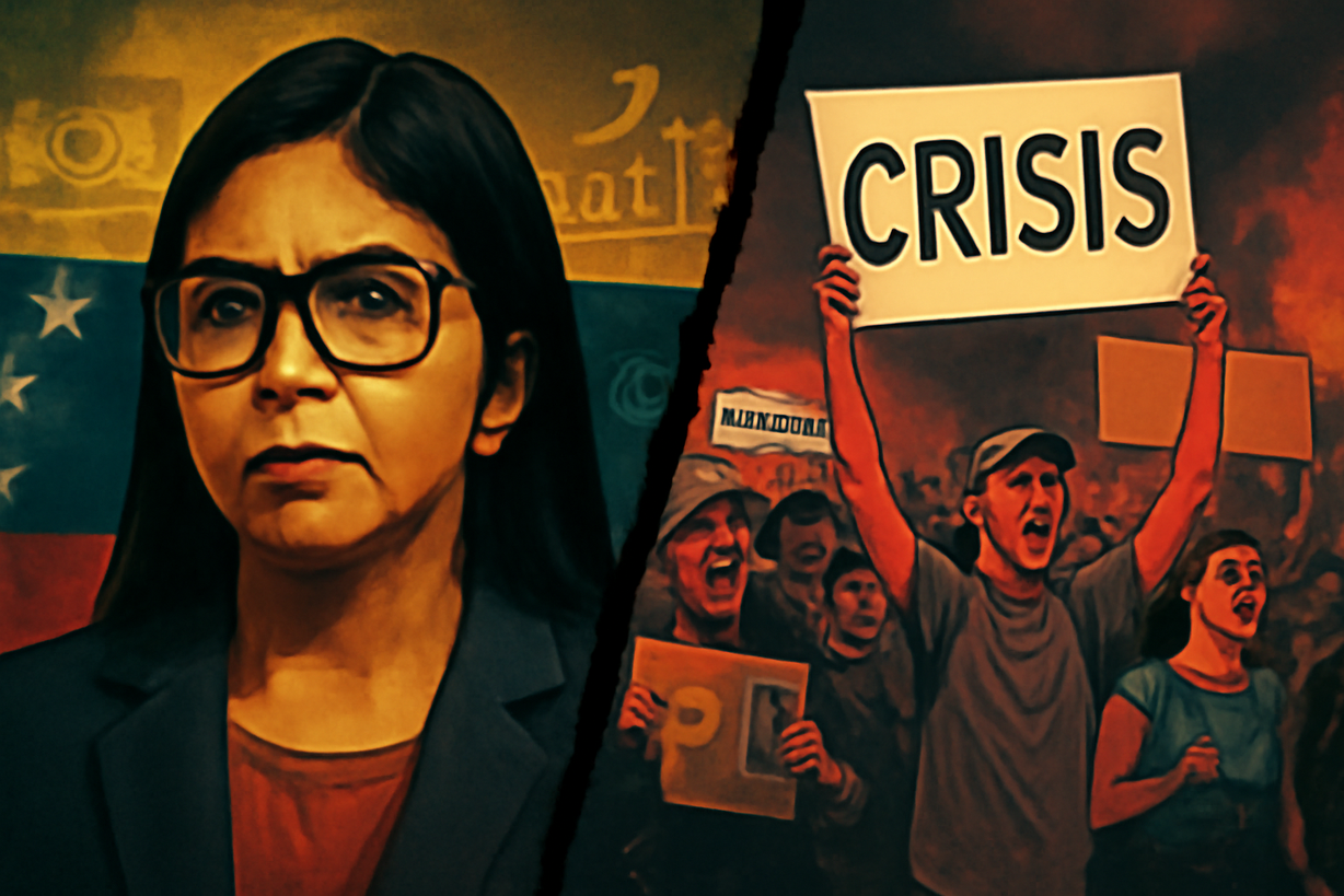 Cien Días de Delcy Rodríguez: Críticas y Desafíos en Venezuela