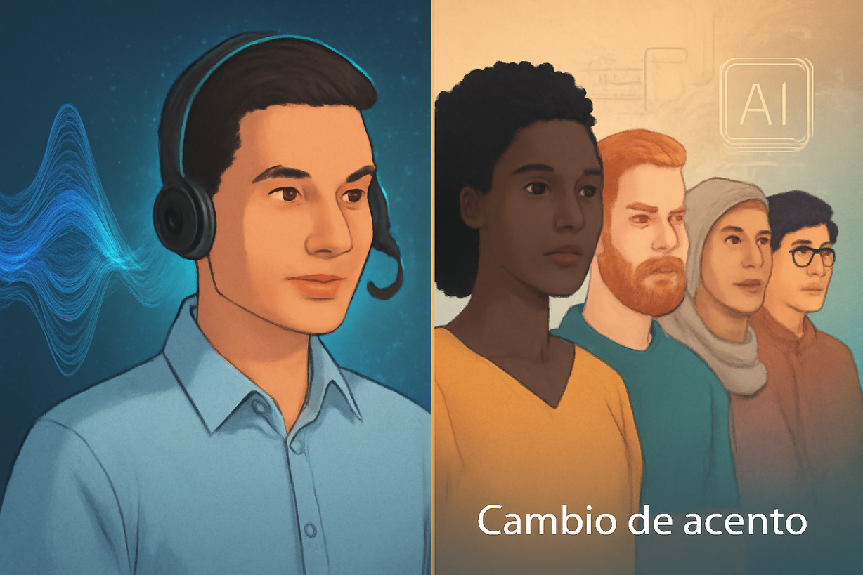 Telus enfrenta críticas por usar IA para modificar acentos en call centers
