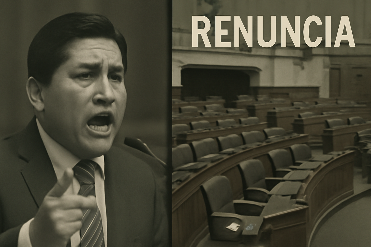 Wilson Soto sugiere renuncia de Burneo tras su inasistencia al Congreso