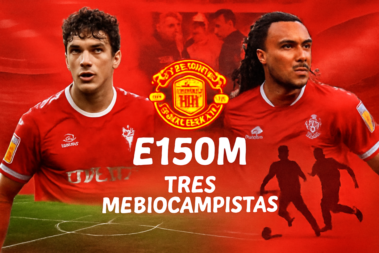 Manchester United: £150 millones para reforzar el mediocampo