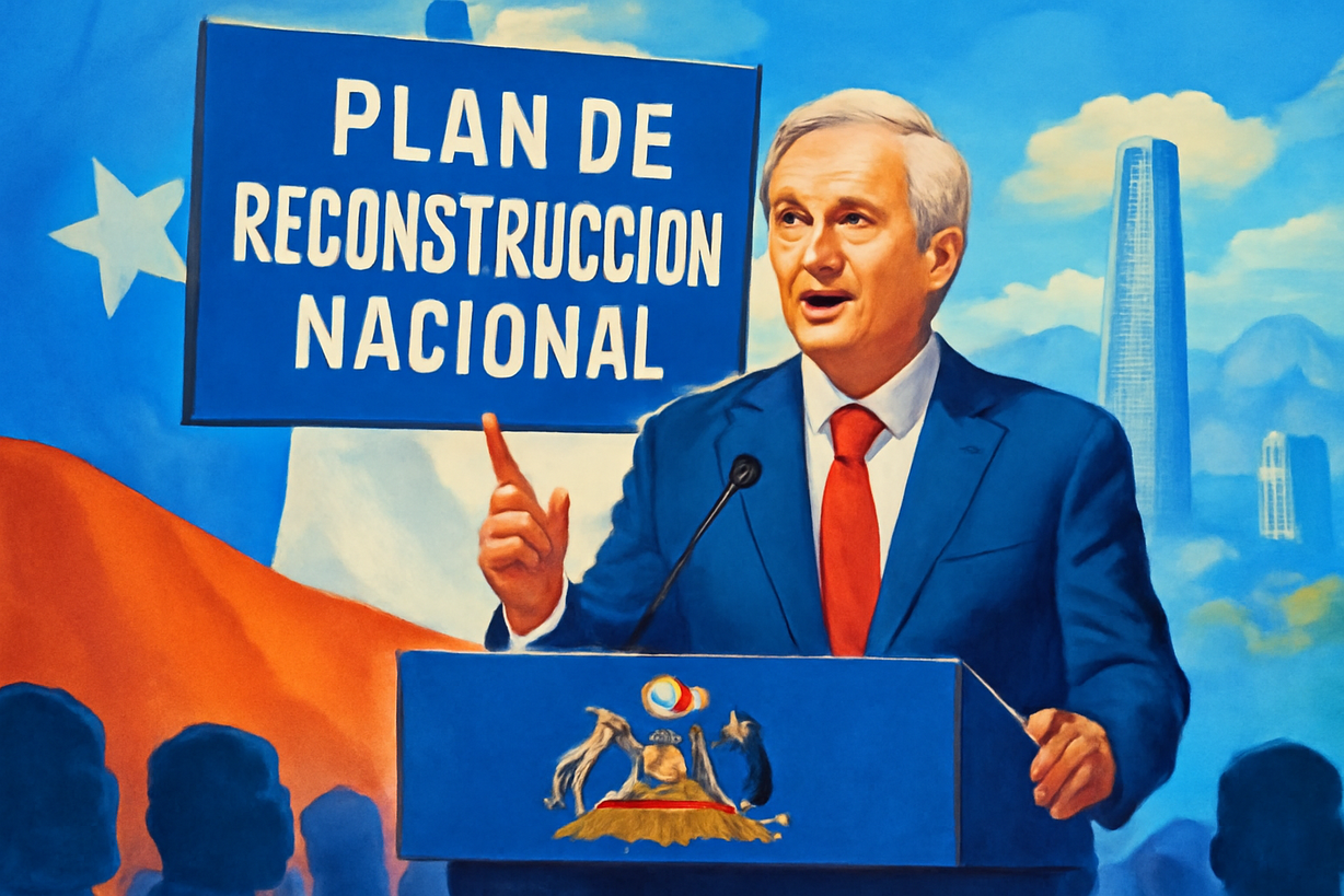 José Antonio Kast presenta su ambicioso Plan de Reconstrucción Nacional