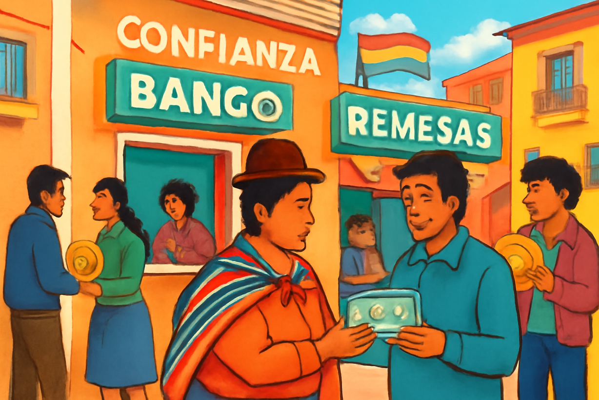 Bolivia moderniza el cobro de remesas y fortalece el sistema financiero