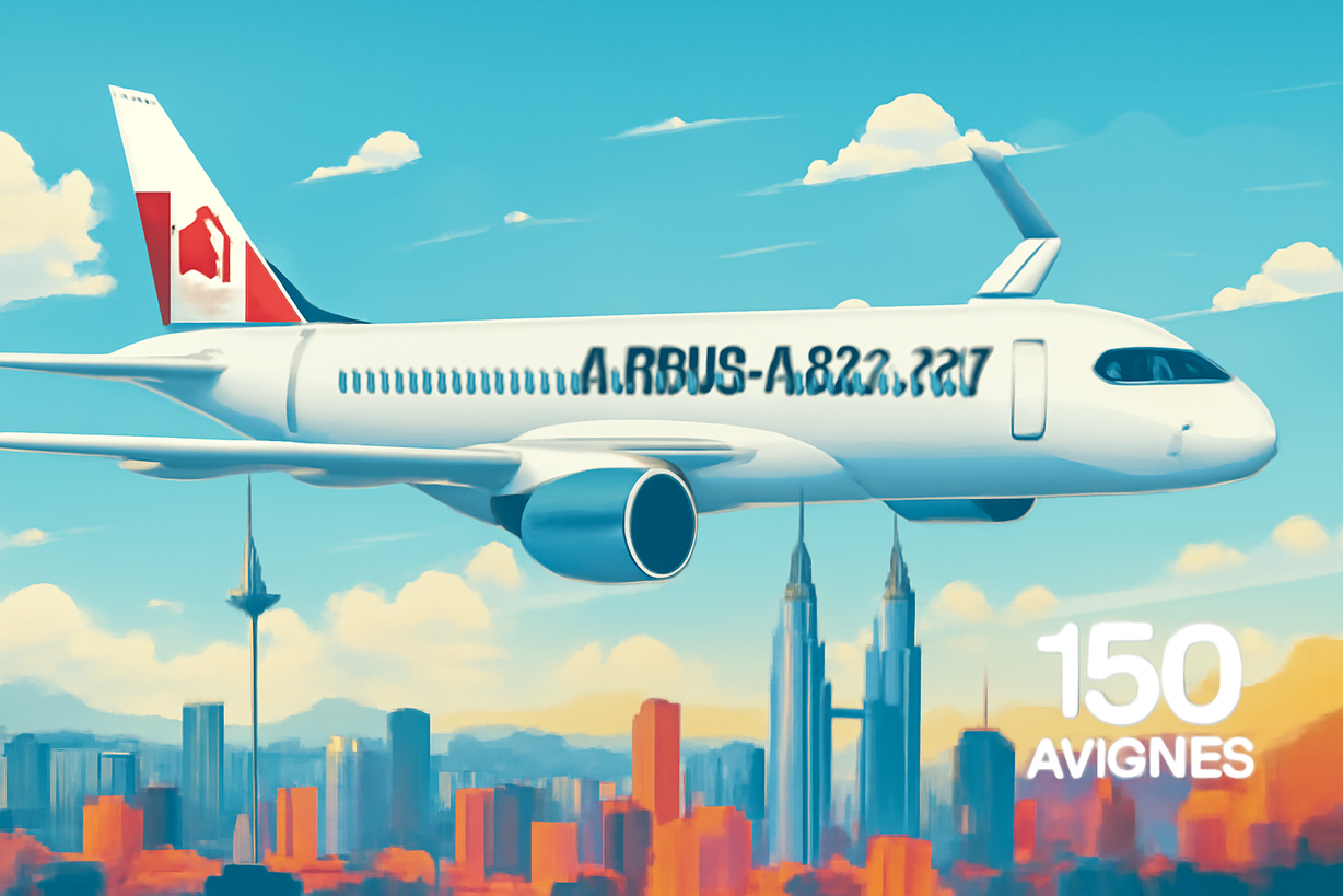 Canadá firma histórico contrato de 150 aviones con AirAsia
