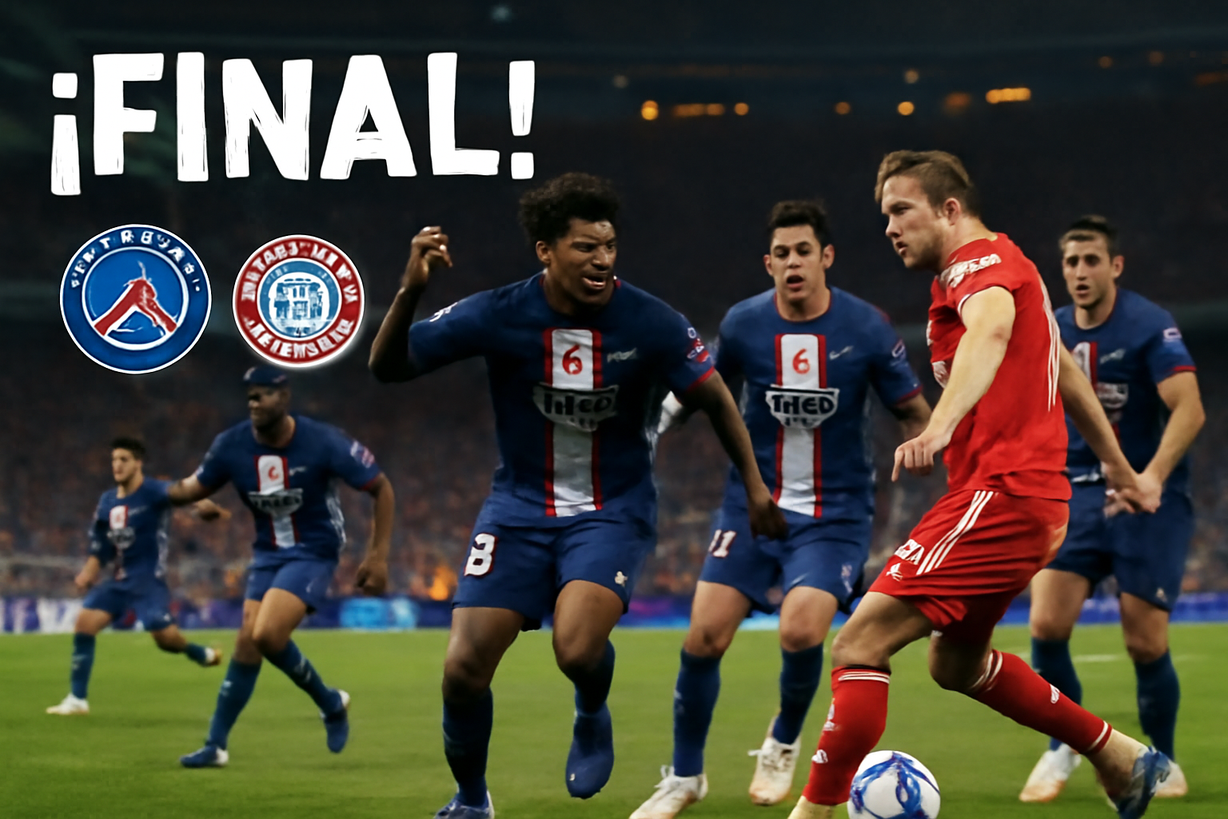 PSG avanza a la final de la Champions tras empatar con el Bayern
