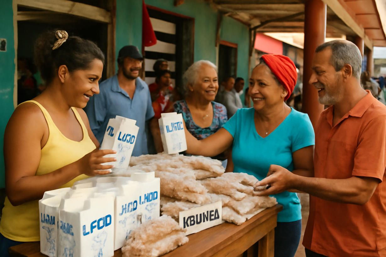 Actualización en la Distribución de Leche y Frijoles en Cuba