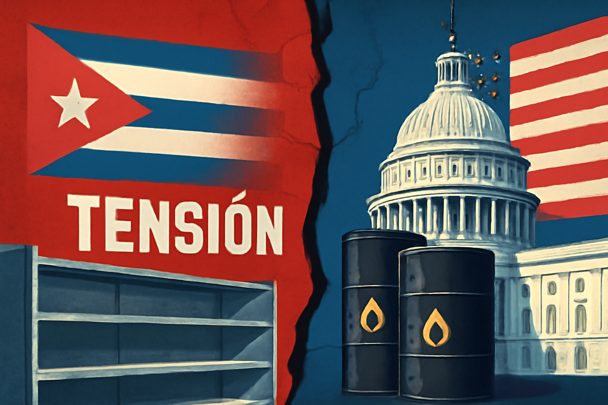 Díaz-Canel denuncia el bloqueo petrolero de EE. UU. y su impacto en Cuba