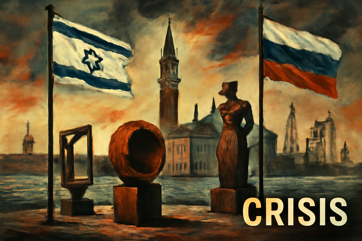 Crisis en la Bienal de Venecia y tensiones geopolíticas en el Medio Oriente