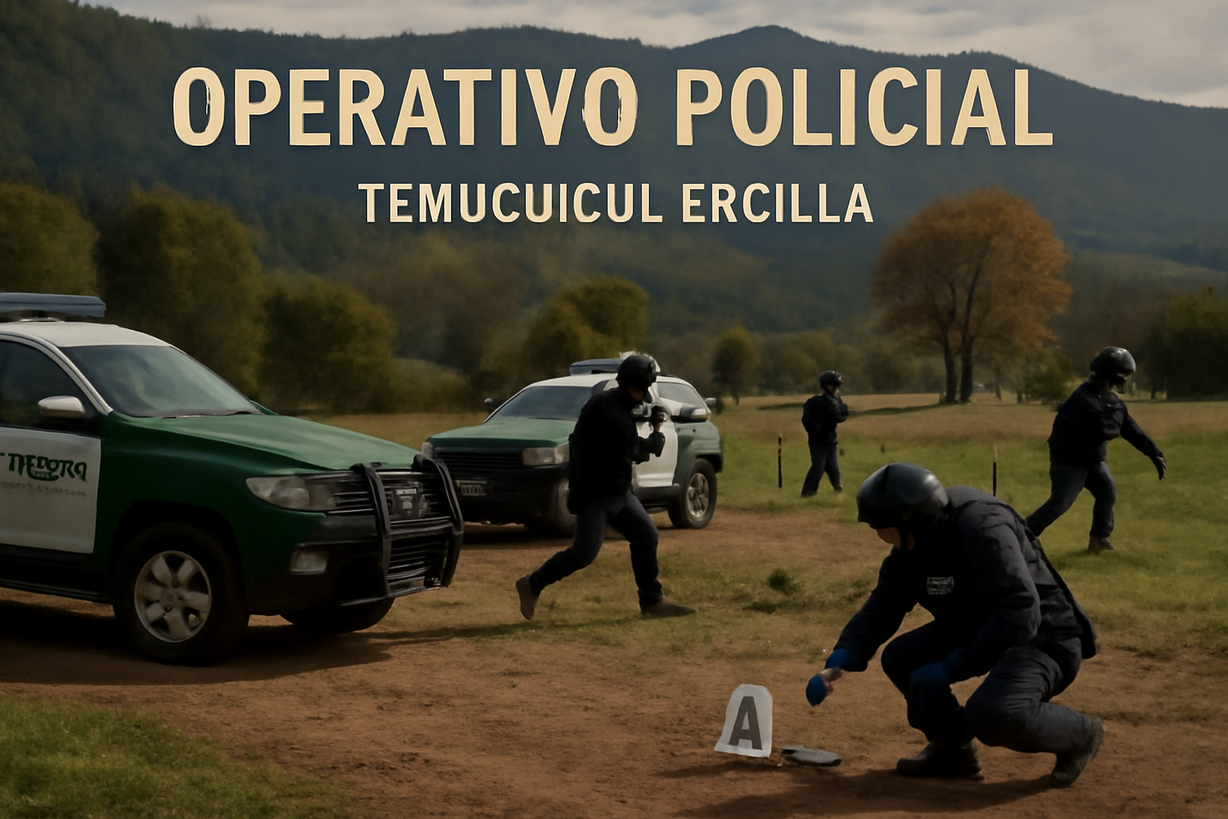 Detenidos en Temucuicui por robos y atentados incendiarios