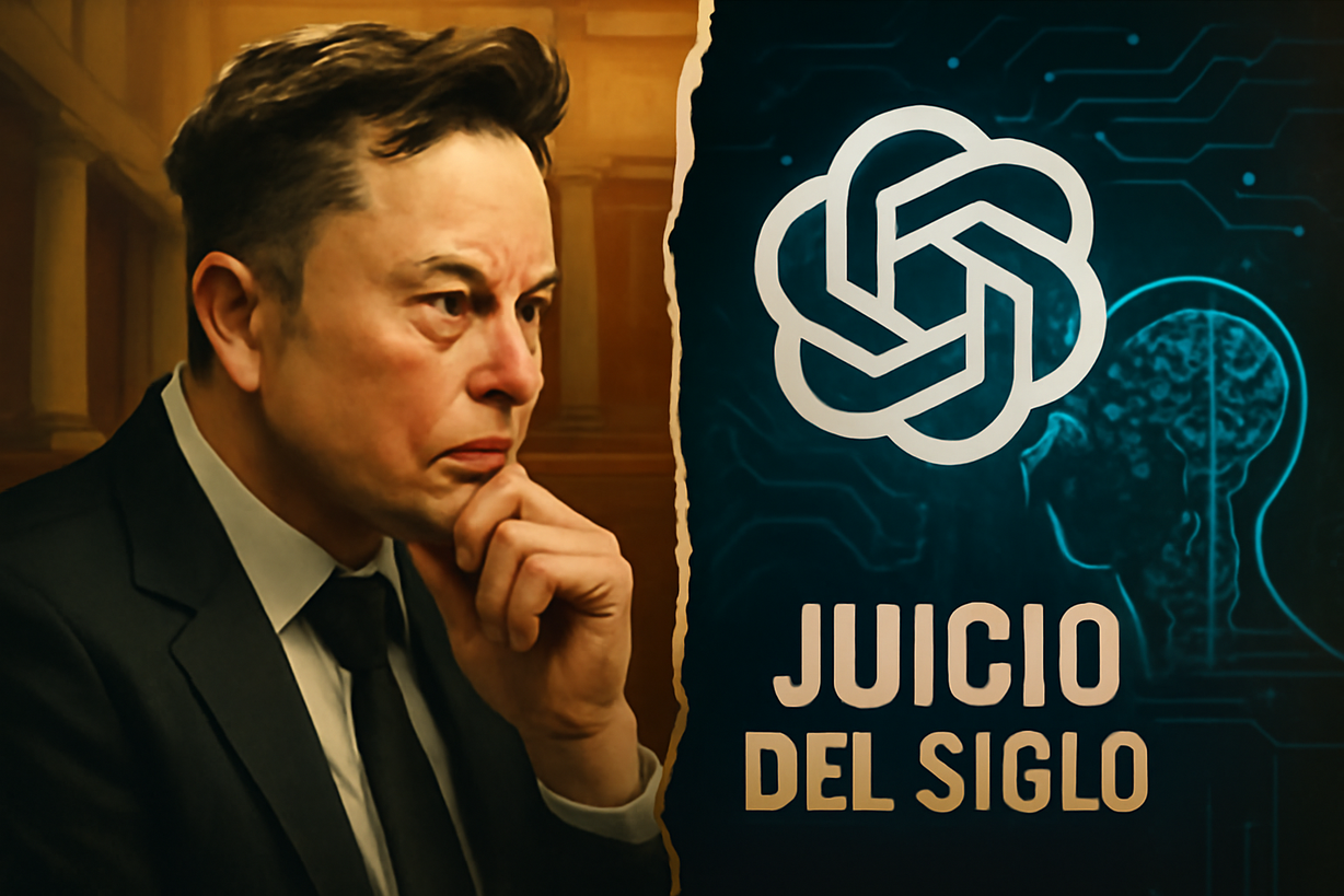 Elon Musk vs. OpenAI: Un juicio que podría cambiar la IA para siempre