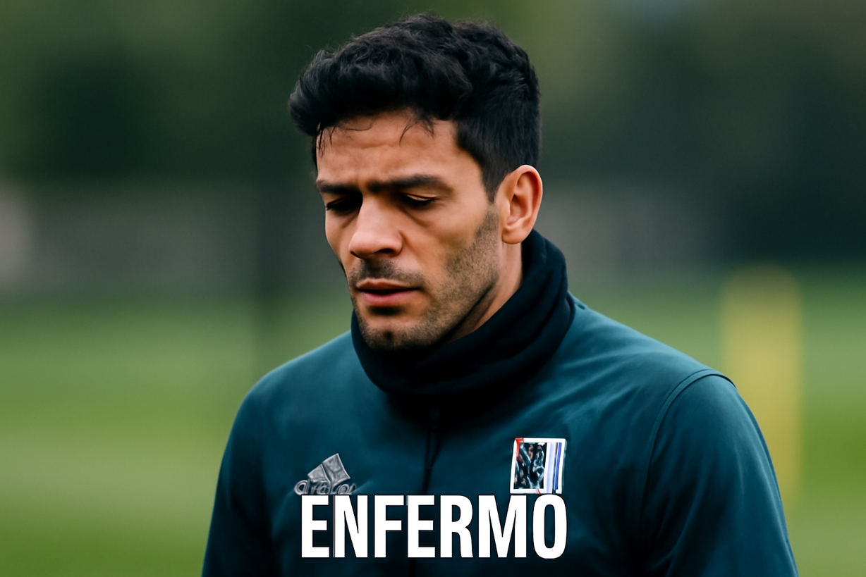 Raúl Jiménez enfrenta problemas de salud y podría perderse el próximo partido