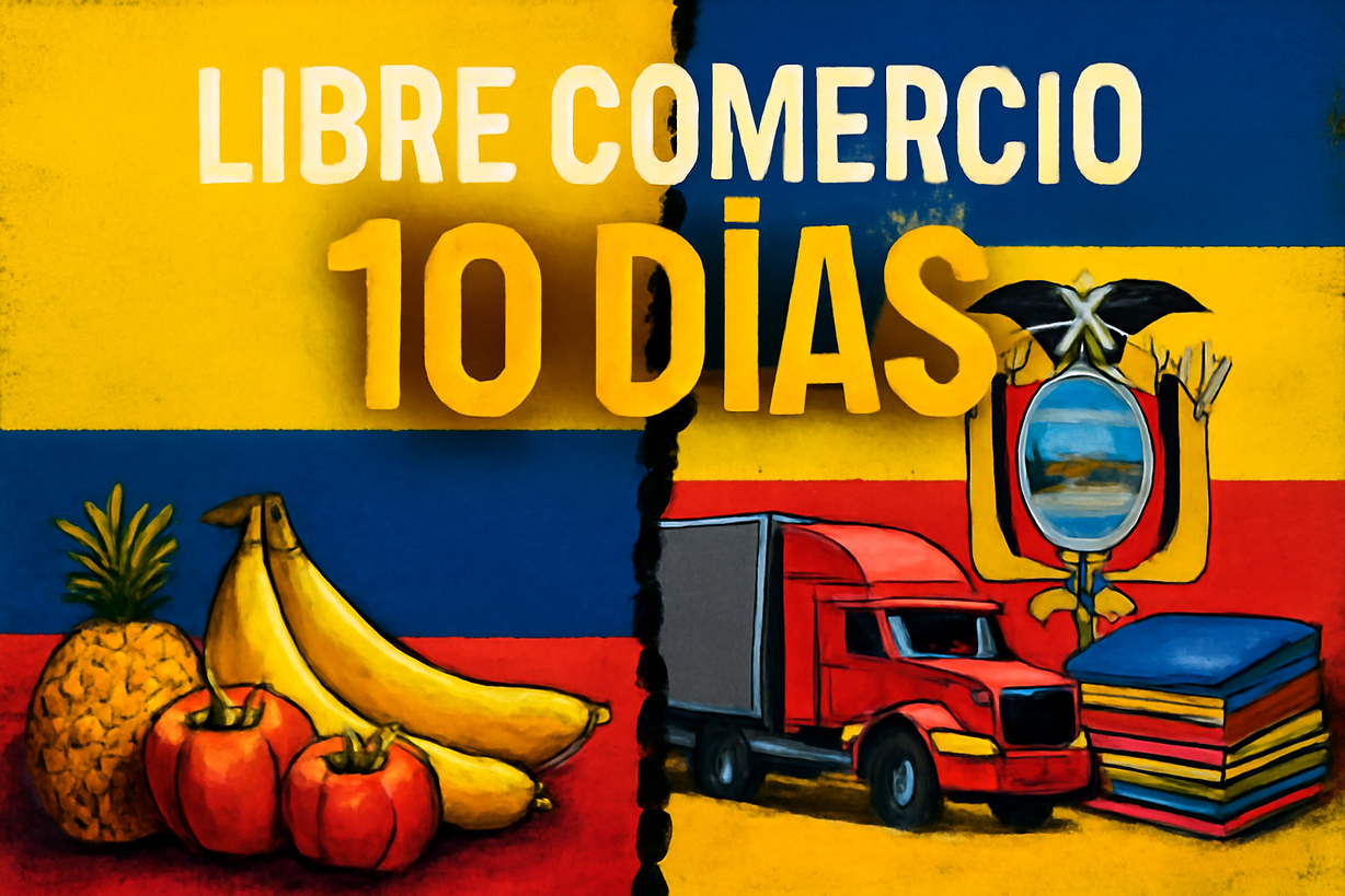 La CAN exige a Colombia y Ecuador eliminar aranceles en 10 días para proteger el comercio bilateral