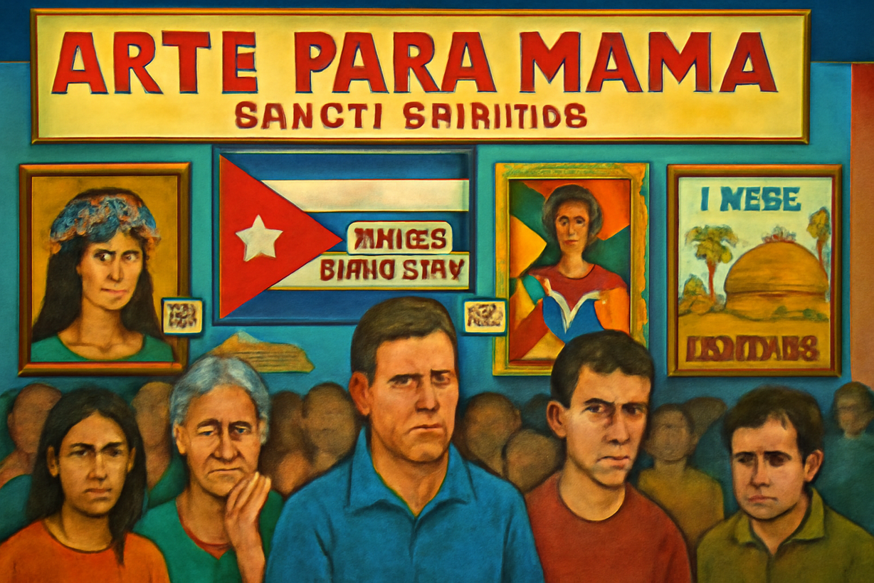 Descontento en la feria 'Arte para Mamá' por precios inalcanzables en medio de la crisis cubana