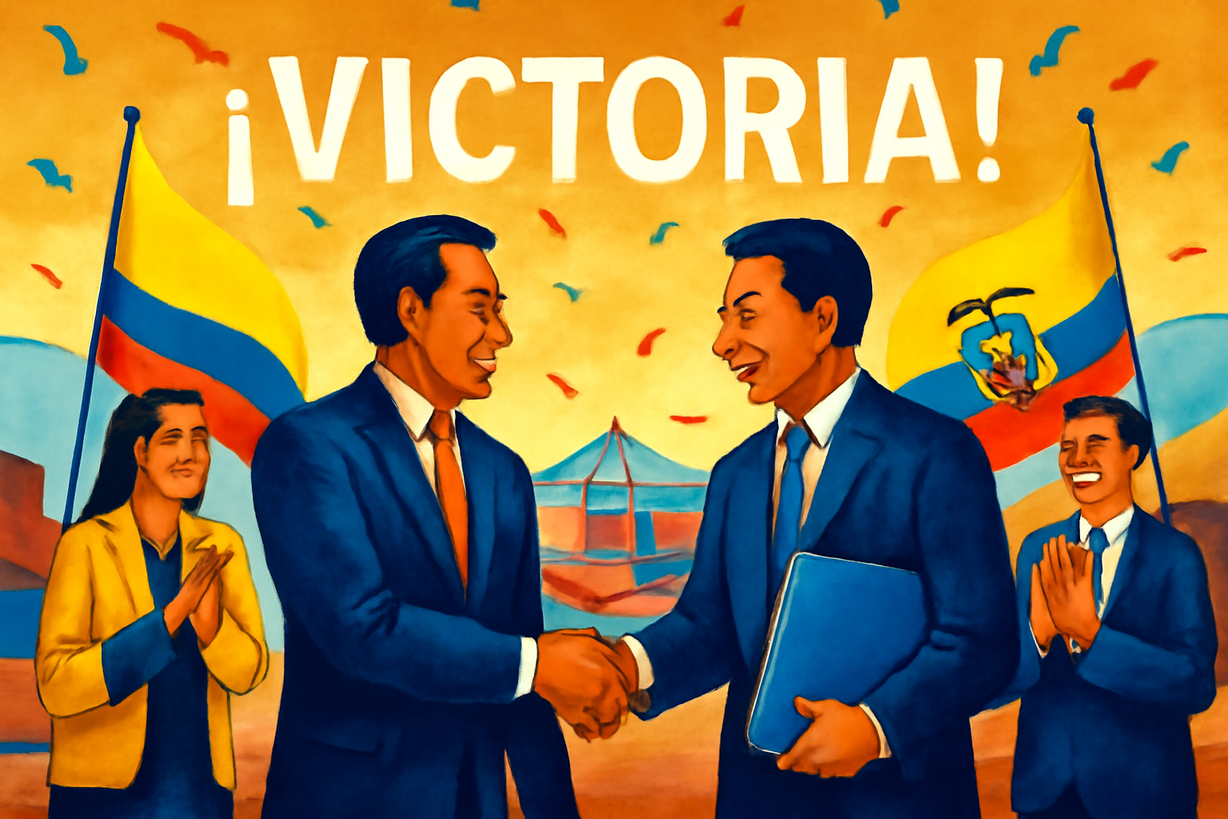 Colombia y Ecuador: Fin de aranceles y restricciones comerciales tras orden de la CAN
